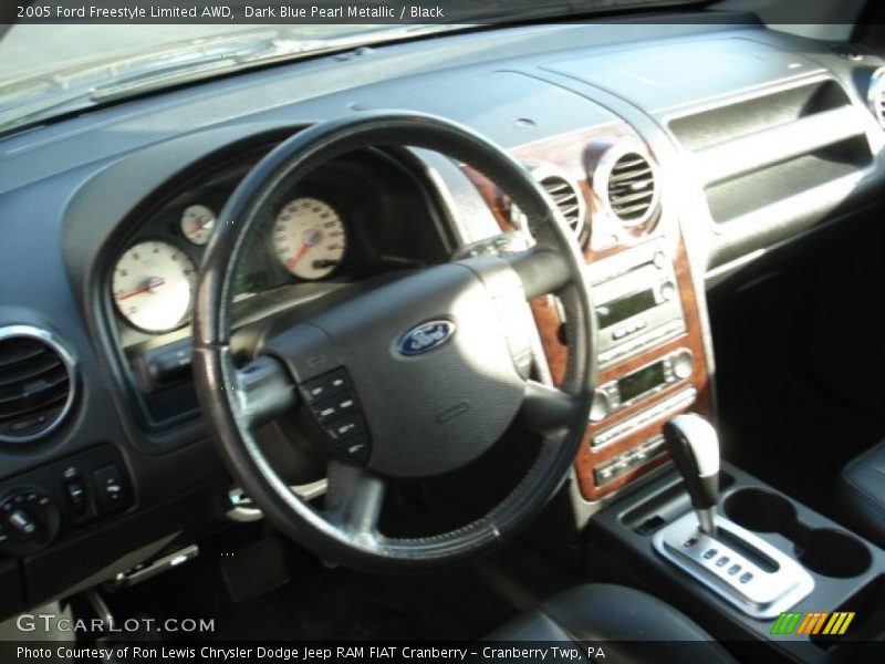 Dark Blue Pearl Metallic / Black 2005 Ford Freestyle Limited AWD