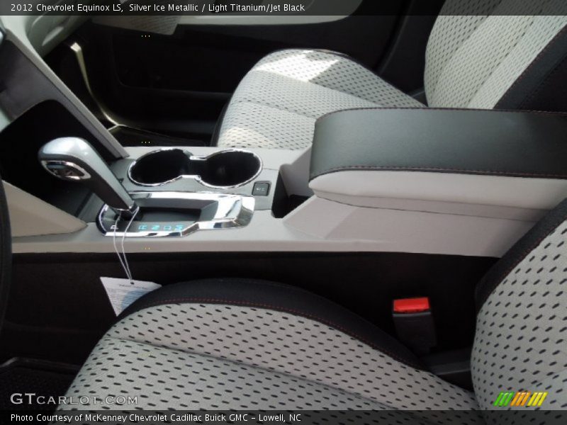 Silver Ice Metallic / Light Titanium/Jet Black 2012 Chevrolet Equinox LS