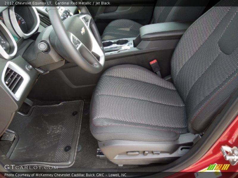Cardinal Red Metallic / Jet Black 2012 Chevrolet Equinox LT