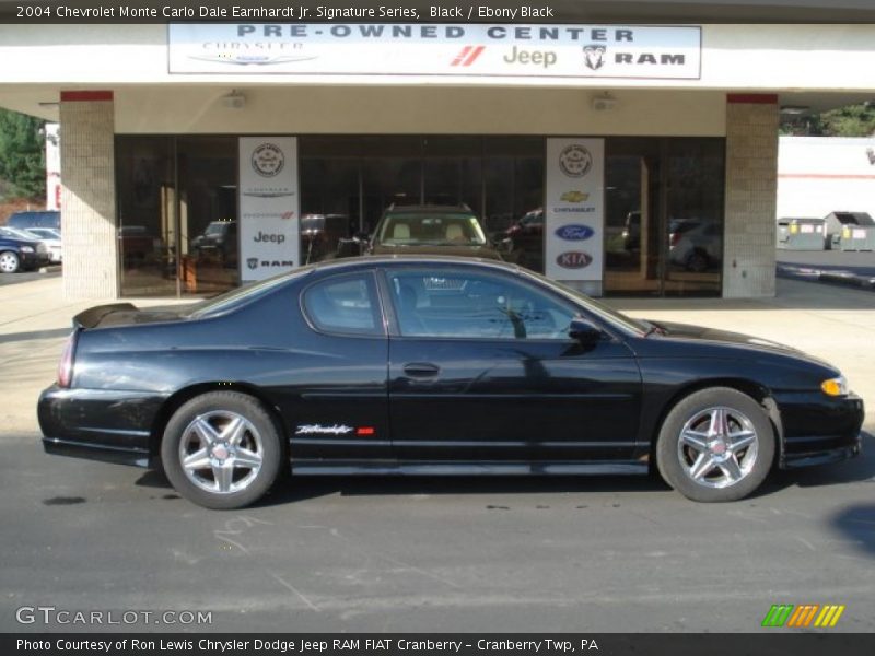 Black / Ebony Black 2004 Chevrolet Monte Carlo Dale Earnhardt Jr. Signature Series