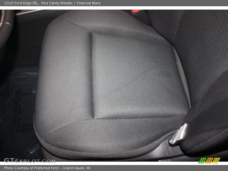 Red Candy Metallic / Charcoal Black 2010 Ford Edge SEL