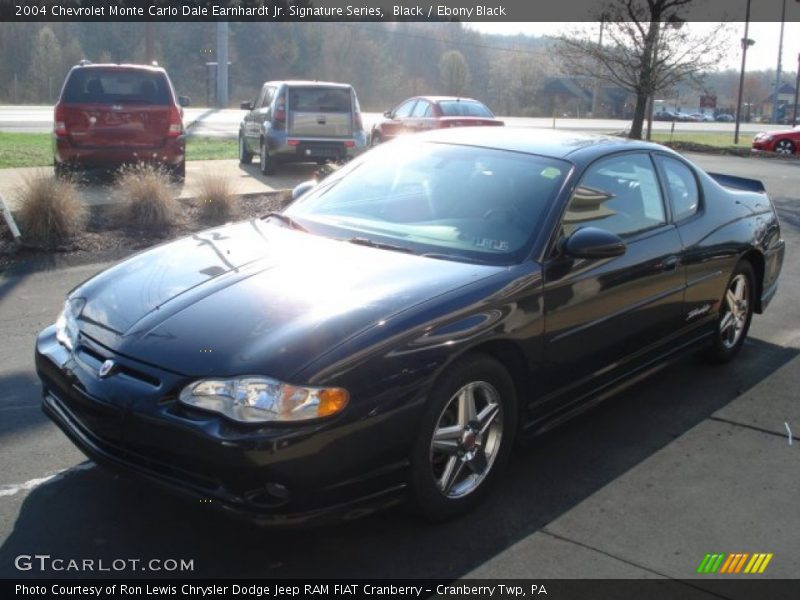 Black / Ebony Black 2004 Chevrolet Monte Carlo Dale Earnhardt Jr. Signature Series