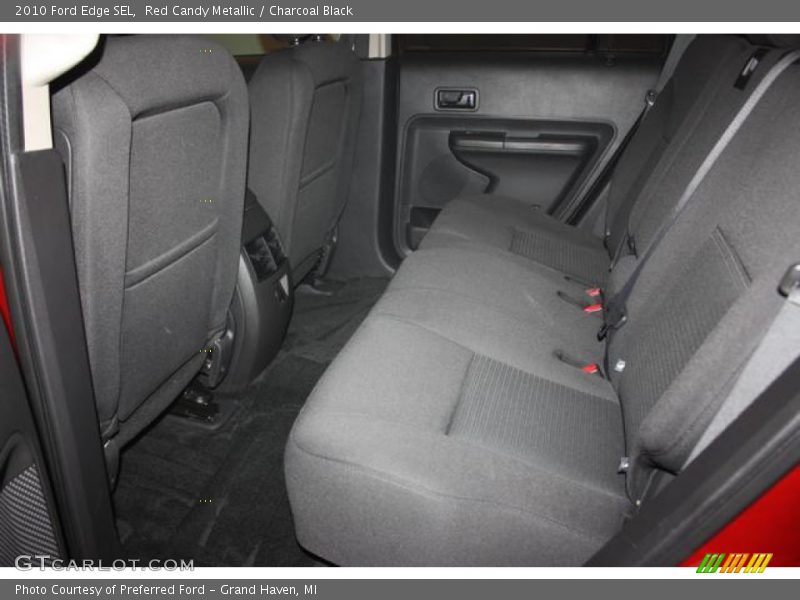 Red Candy Metallic / Charcoal Black 2010 Ford Edge SEL