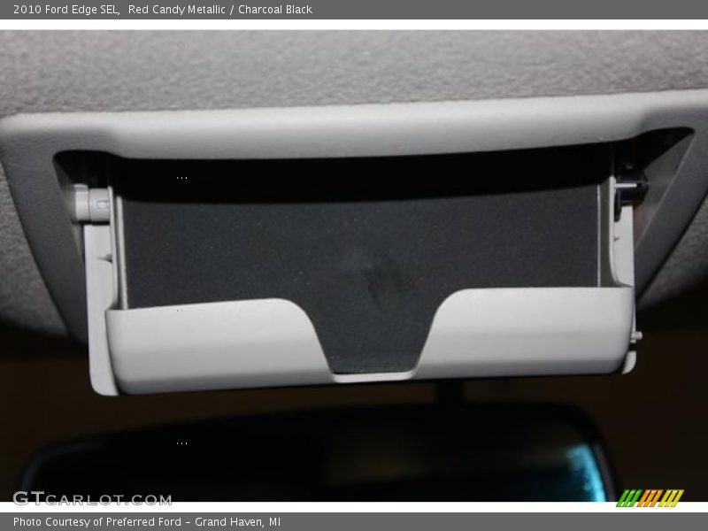 Red Candy Metallic / Charcoal Black 2010 Ford Edge SEL