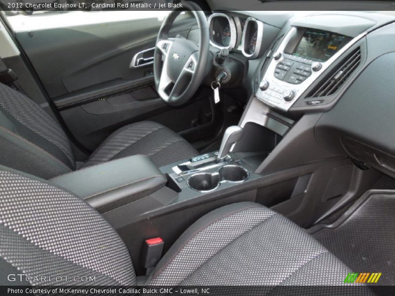 Cardinal Red Metallic / Jet Black 2012 Chevrolet Equinox LT