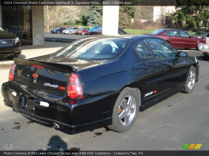  2004 Monte Carlo Dale Earnhardt Jr. Signature Series Black