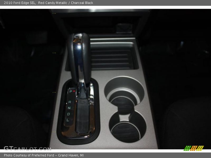 Red Candy Metallic / Charcoal Black 2010 Ford Edge SEL
