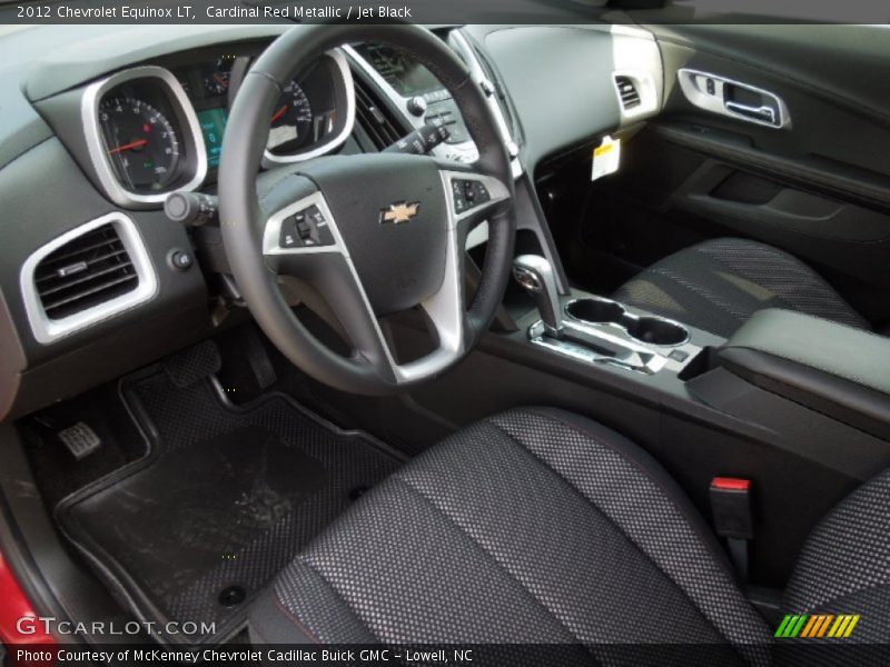 Cardinal Red Metallic / Jet Black 2012 Chevrolet Equinox LT