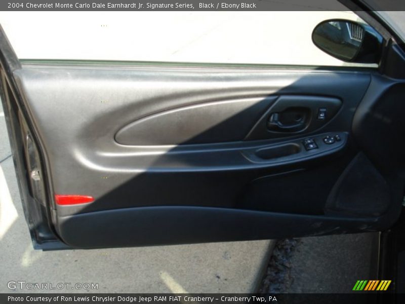 Black / Ebony Black 2004 Chevrolet Monte Carlo Dale Earnhardt Jr. Signature Series
