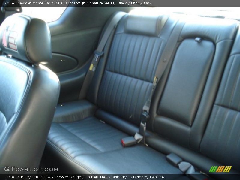Black / Ebony Black 2004 Chevrolet Monte Carlo Dale Earnhardt Jr. Signature Series