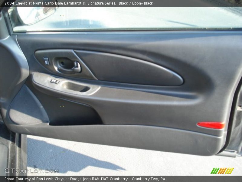Black / Ebony Black 2004 Chevrolet Monte Carlo Dale Earnhardt Jr. Signature Series