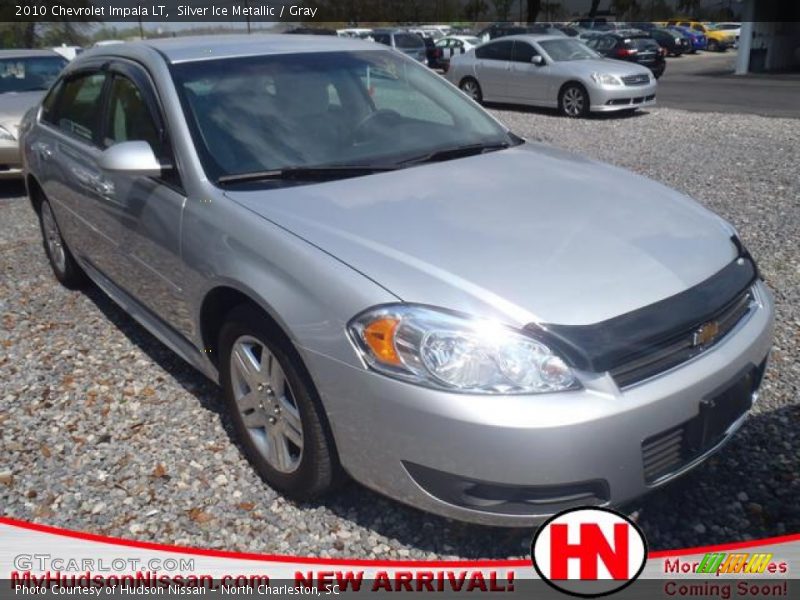 Silver Ice Metallic / Gray 2010 Chevrolet Impala LT