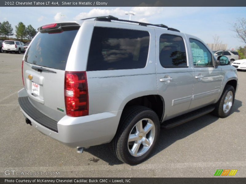 Silver Ice Metallic / Ebony 2012 Chevrolet Tahoe LT 4x4
