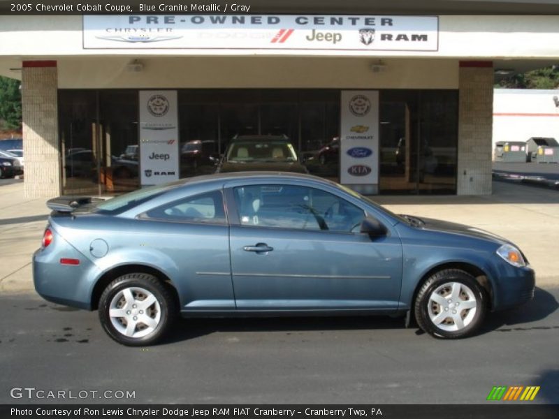 Blue Granite Metallic / Gray 2005 Chevrolet Cobalt Coupe