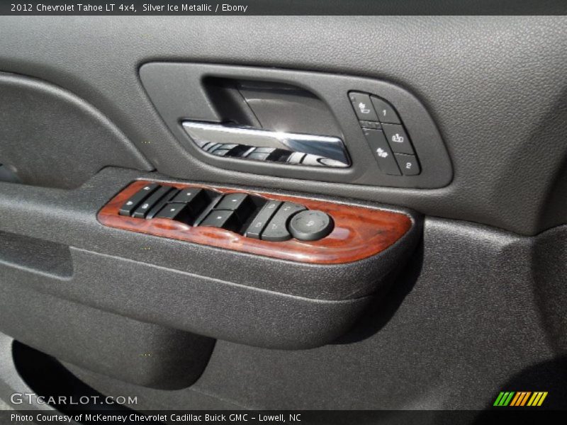 Silver Ice Metallic / Ebony 2012 Chevrolet Tahoe LT 4x4