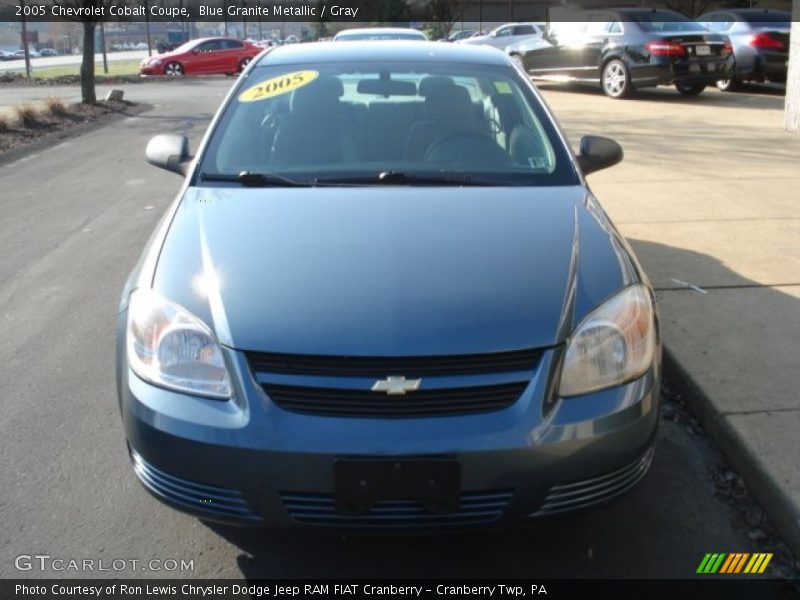 Blue Granite Metallic / Gray 2005 Chevrolet Cobalt Coupe