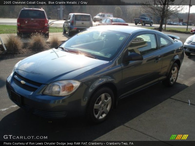 Blue Granite Metallic / Gray 2005 Chevrolet Cobalt Coupe