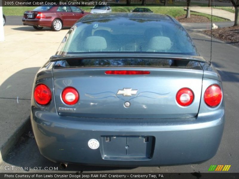 Blue Granite Metallic / Gray 2005 Chevrolet Cobalt Coupe