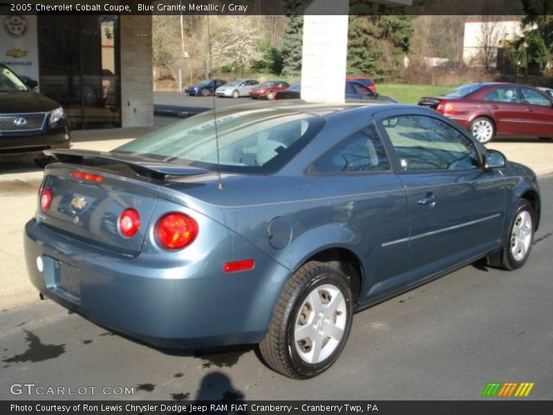 Blue Granite Metallic / Gray 2005 Chevrolet Cobalt Coupe