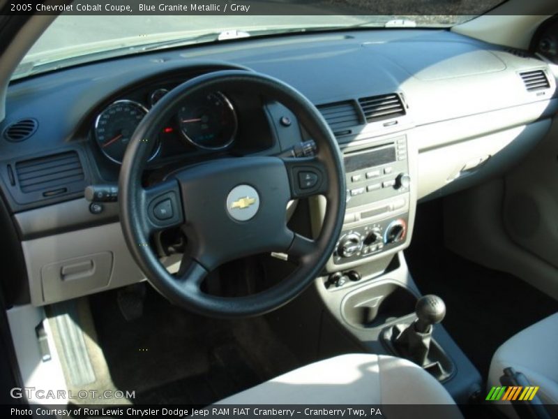 Blue Granite Metallic / Gray 2005 Chevrolet Cobalt Coupe