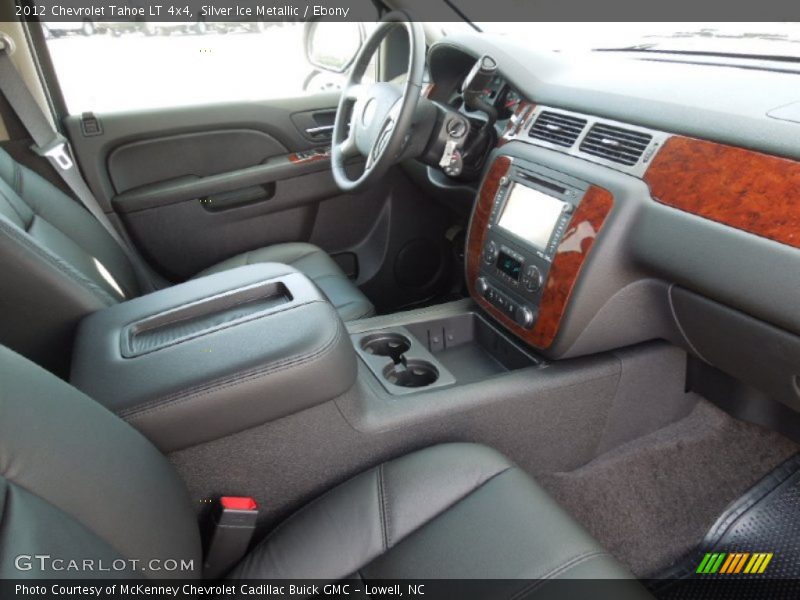 Silver Ice Metallic / Ebony 2012 Chevrolet Tahoe LT 4x4
