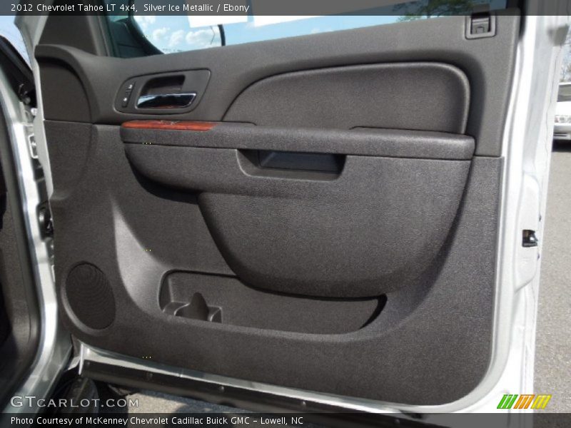 Silver Ice Metallic / Ebony 2012 Chevrolet Tahoe LT 4x4