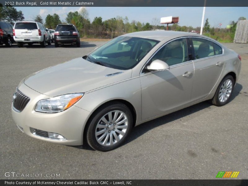 Gold Mist Metallic / Cashmere 2012 Buick Regal