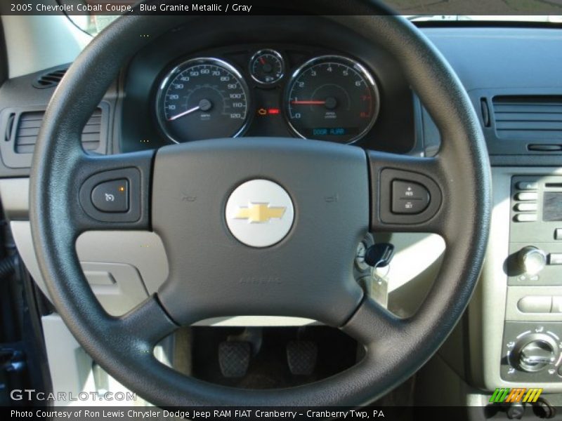 Blue Granite Metallic / Gray 2005 Chevrolet Cobalt Coupe