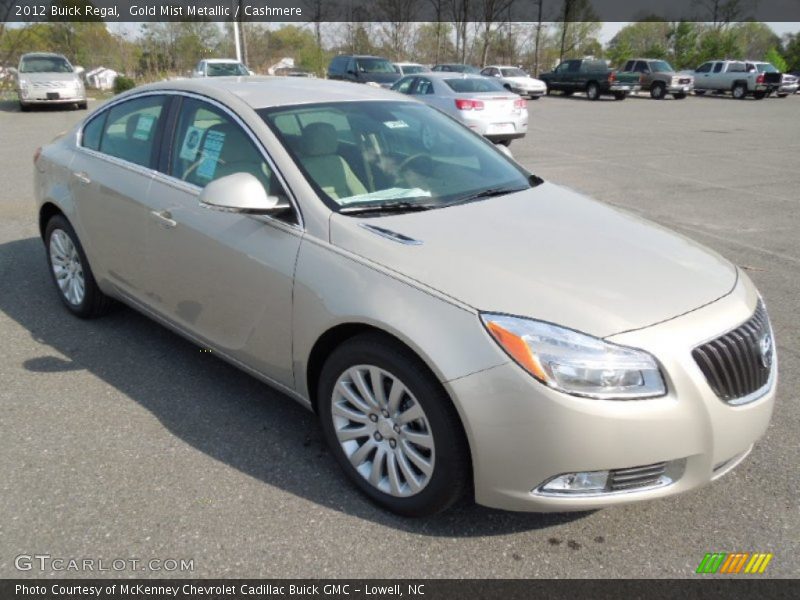 Gold Mist Metallic / Cashmere 2012 Buick Regal