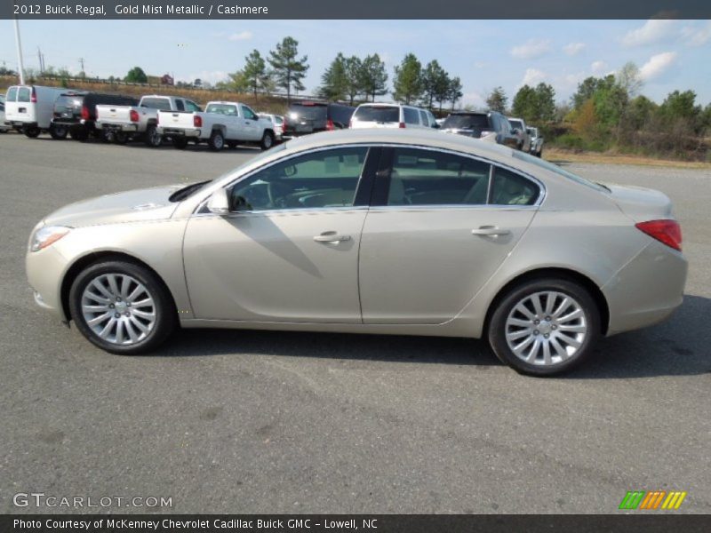 Gold Mist Metallic / Cashmere 2012 Buick Regal