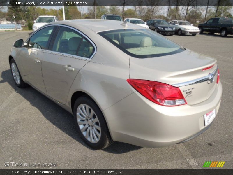 Gold Mist Metallic / Cashmere 2012 Buick Regal