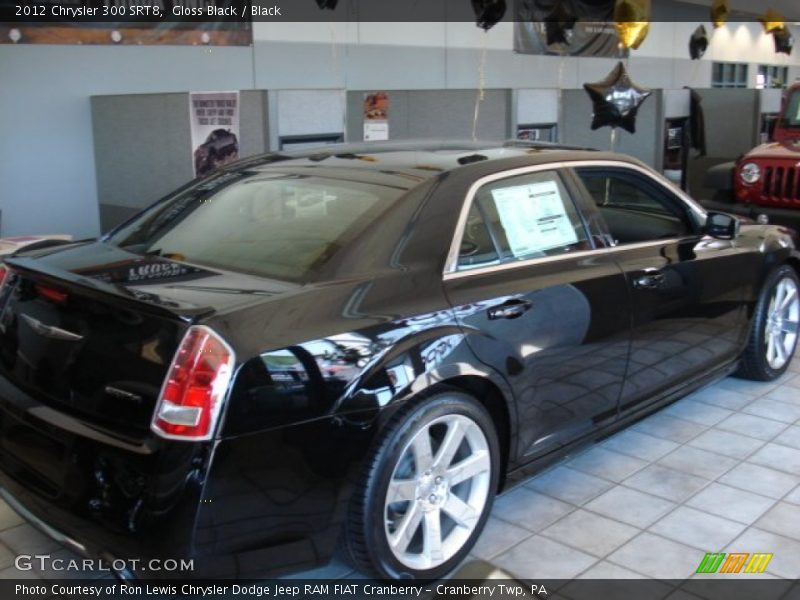 Gloss Black / Black 2012 Chrysler 300 SRT8