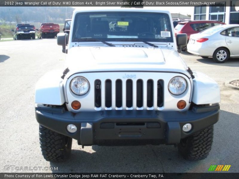 Bright Silver Metallic / Call of Duty: Black Sedosa/Silver French-Accent 2012 Jeep Wrangler Call of Duty: MW3 Edition 4x4