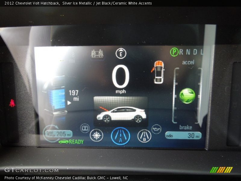  2012 Volt Hatchback Hatchback Gauges