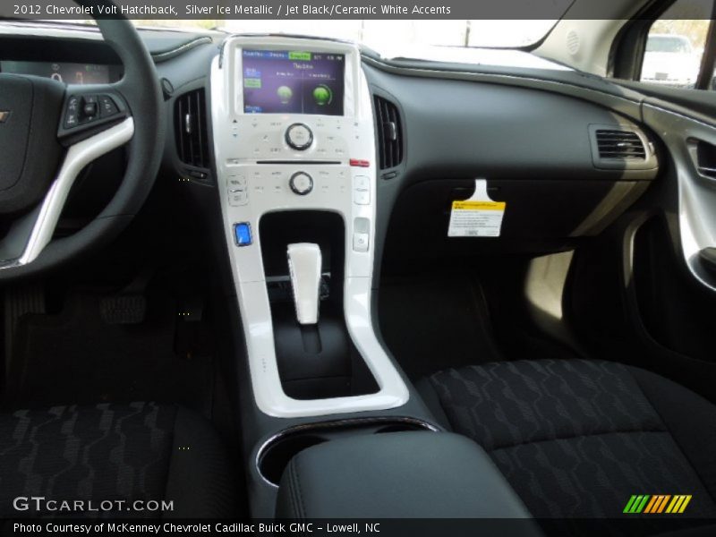 Silver Ice Metallic / Jet Black/Ceramic White Accents 2012 Chevrolet Volt Hatchback