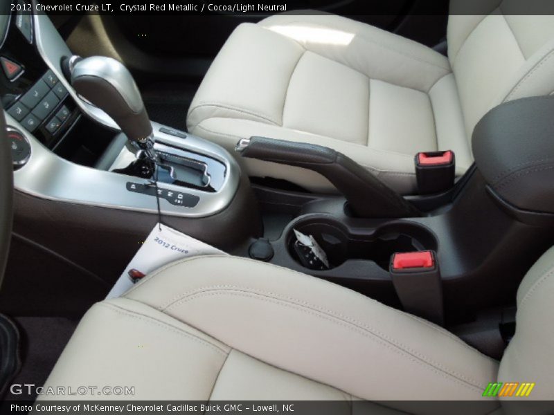 Crystal Red Metallic / Cocoa/Light Neutral 2012 Chevrolet Cruze LT