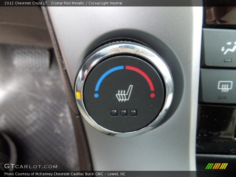 Crystal Red Metallic / Cocoa/Light Neutral 2012 Chevrolet Cruze LT