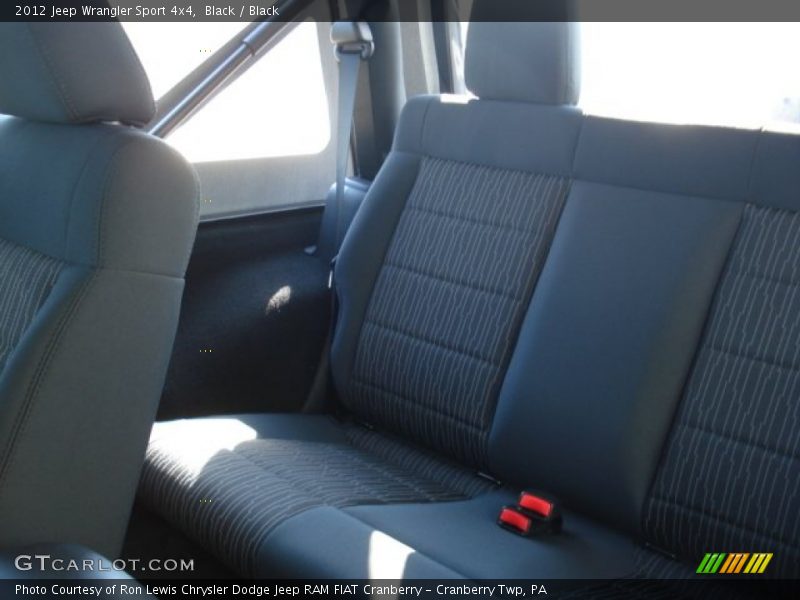 Black / Black 2012 Jeep Wrangler Sport 4x4