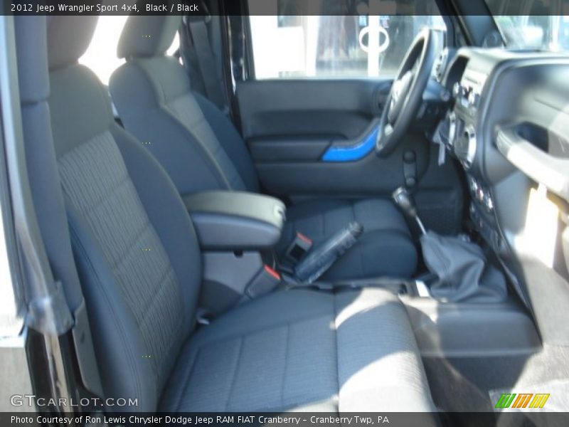 Black / Black 2012 Jeep Wrangler Sport 4x4