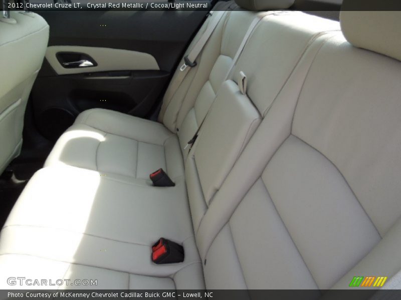 Crystal Red Metallic / Cocoa/Light Neutral 2012 Chevrolet Cruze LT
