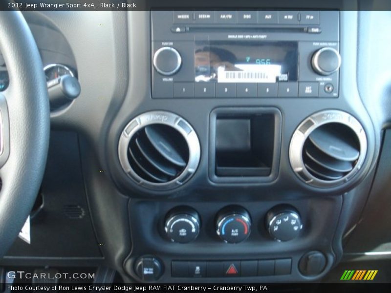 Black / Black 2012 Jeep Wrangler Sport 4x4