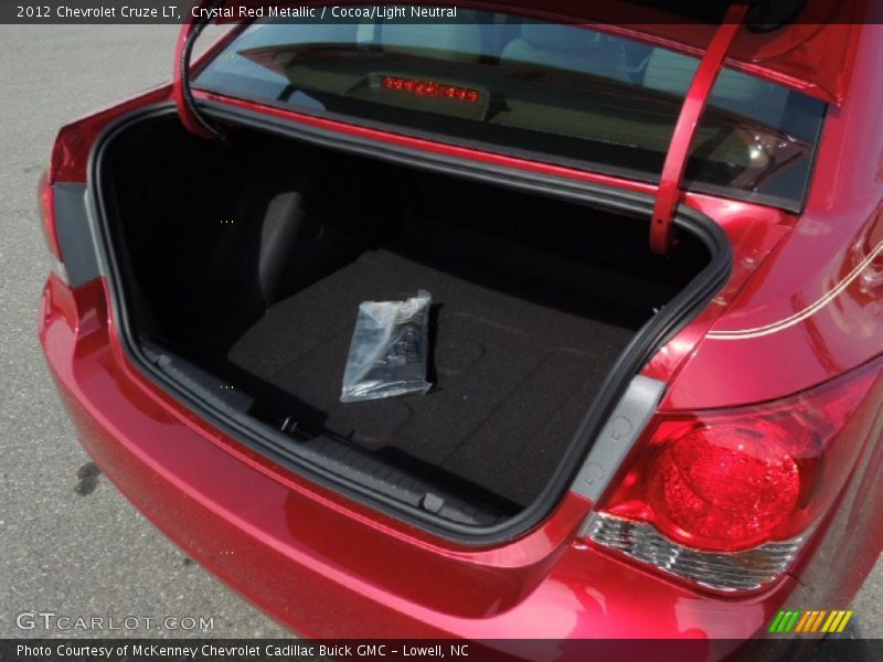 Crystal Red Metallic / Cocoa/Light Neutral 2012 Chevrolet Cruze LT