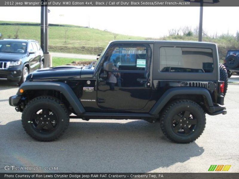  2012 Wrangler Call of Duty: MW3 Edition 4x4 Black