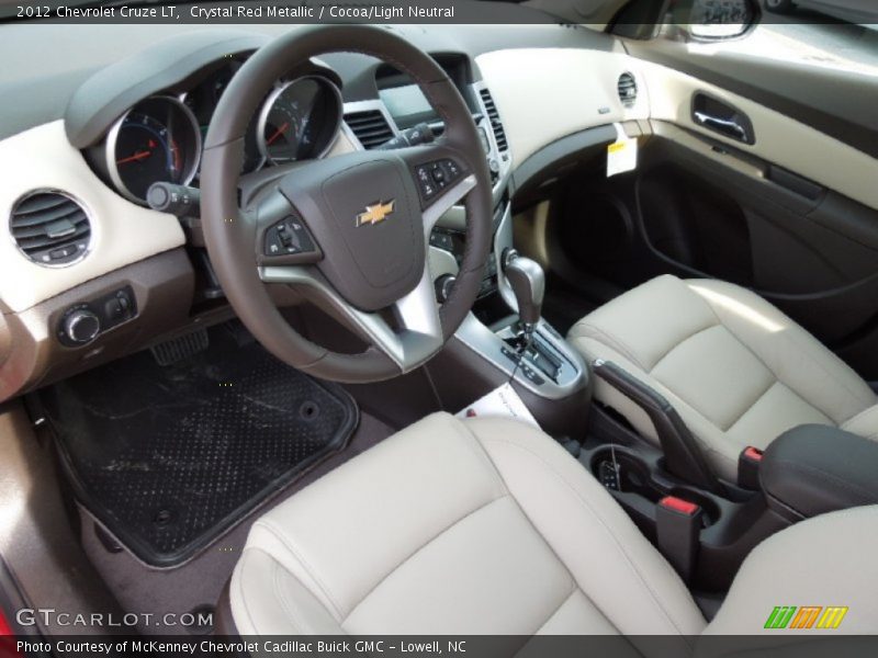 Cocoa/Light Neutral Interior - 2012 Cruze LT 