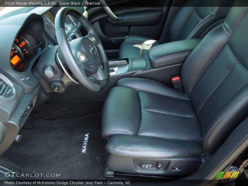 Super Black / Charcoal 2010 Nissan Maxima 3.5 SV
