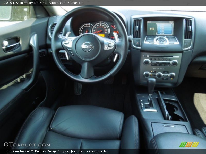 Super Black / Charcoal 2010 Nissan Maxima 3.5 SV