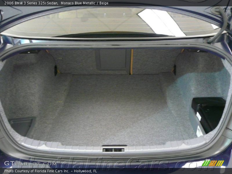 Monaco Blue Metallic / Beige 2006 BMW 3 Series 325i Sedan