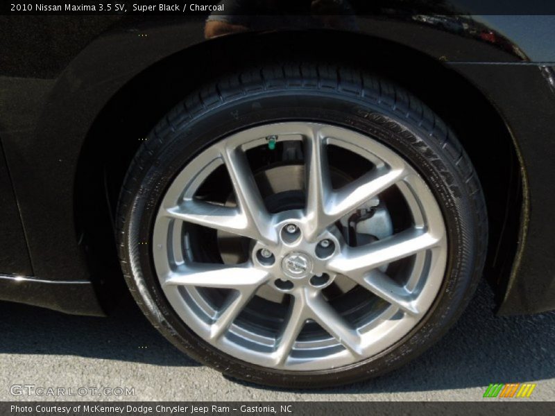 Super Black / Charcoal 2010 Nissan Maxima 3.5 SV