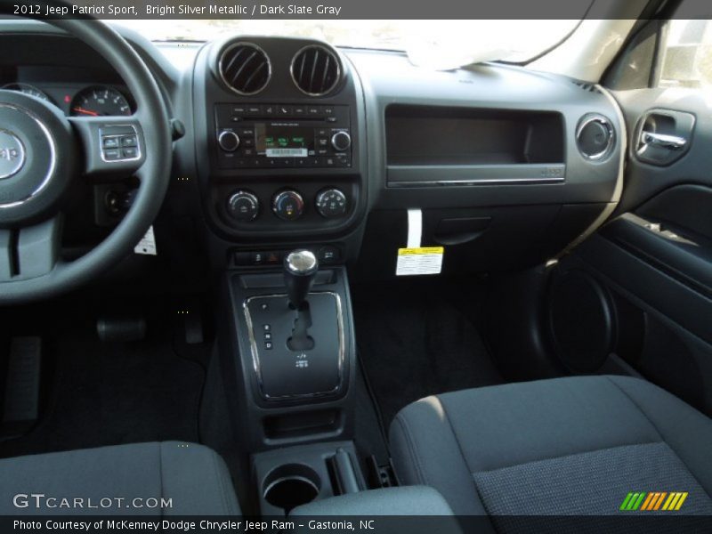 Bright Silver Metallic / Dark Slate Gray 2012 Jeep Patriot Sport