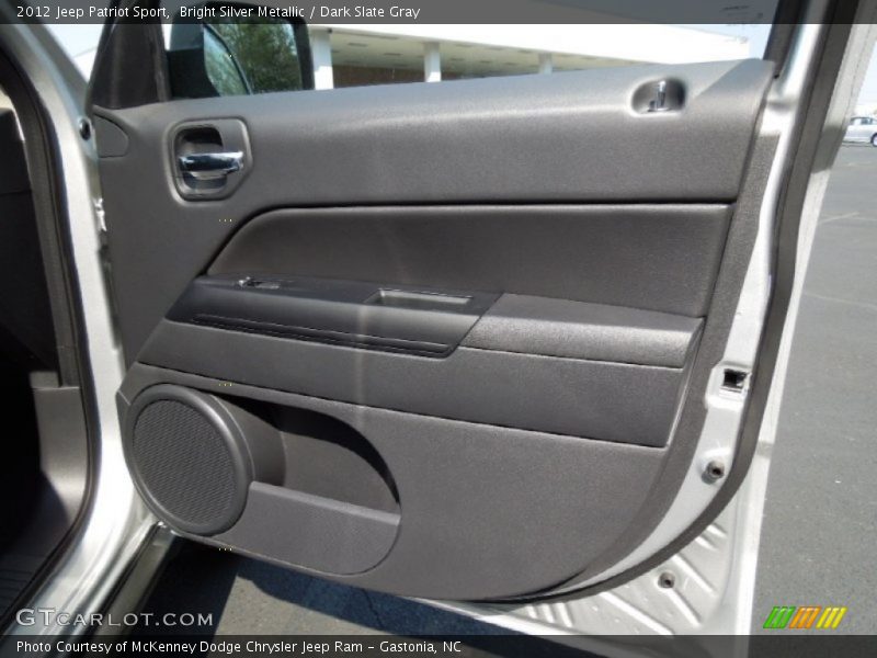 Bright Silver Metallic / Dark Slate Gray 2012 Jeep Patriot Sport